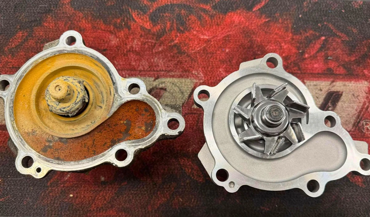 Thumbnail for Water Pump Failure Mazda Bravo 2001